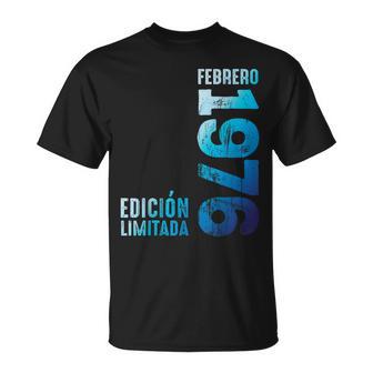 Edición Limitada Febrero 1976 Retro 1976Intage 1976 Camiseta unisex - Regaloses
