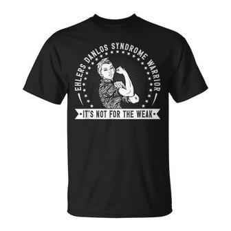 Ehlers Danlos Syndrome Warrior Zebra Stripes Eds T-Shirt - Thegiftio