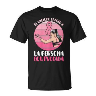 El Cancer Eligio Cancer Deeno Prevención Regalo Camiseta unisex - Regaloses