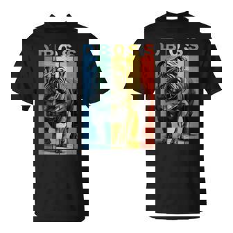 El Divertido Bulldog Inglés Jefe Mamá Papá Amante De Los Perros Camiseta unisex - Regaloses