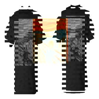 El Grito Grito Del Arte Expresionista De Munch Camiseta unisex - Regaloses