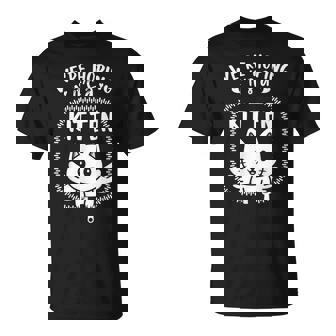 Enceinte Grossesse Future Maman Chats T-Shirt - Cadeauxyz