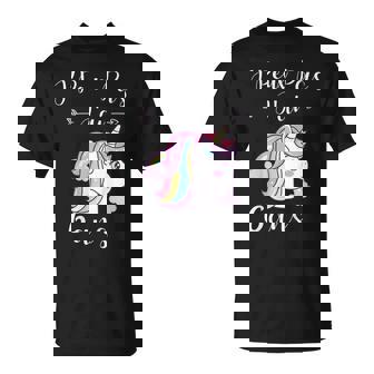 Enfant J'peux Pas J'ai 6 Ans Idée Cadeau Fille Anniversaire Licorne T-Shirt - Cadeauxyz