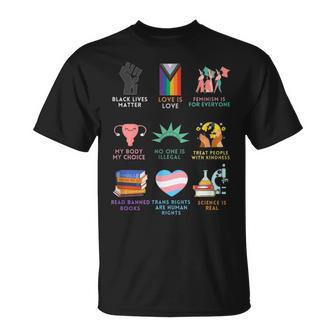 Equality Human Rights Words You Are Safe With Me T-Shirt | Mazezy