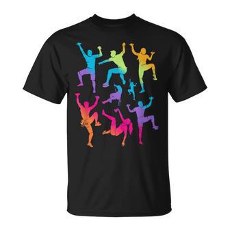 Escalada Montañas Escaladores Niños Niños Niñas Boulder Camiseta unisex - Regaloses