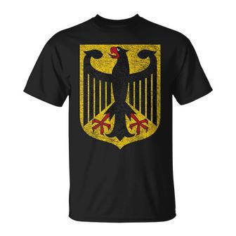 Escudo De Armas Alemania Bandera Alemania Camiseta unisex - Regaloses