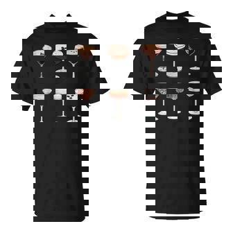 Espresso Martini Glasses Bachelorette Party Girls Weekend T-Shirt | Mazezy