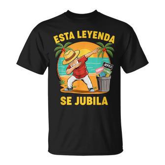 Esta Leyendae Jubila Jubilados Jubilación Padre Hombre Camiseta unisex - Regaloses