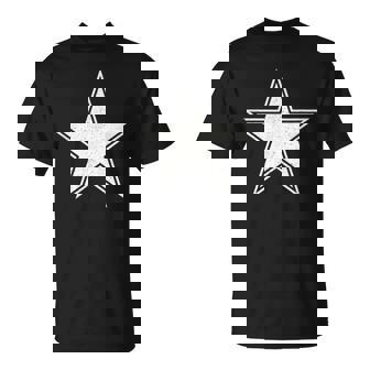 Estrella Blanca En Una Camiseta unisex - Regaloses