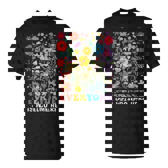 Everyone Is Welcome Here Idaho Teacher Support Retro T-Shirt - Monsterry