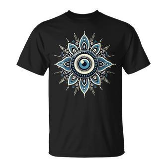 Evil Eye Charm For Protection Evil Eye T-Shirt - Thegiftio UK