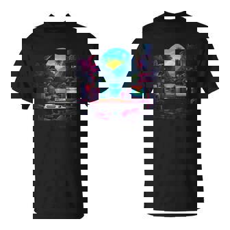 Experience Avant Garde And Vaporwave Future Through Art T-Shirt | Mazezy