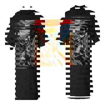 Expressionist Artsy Sphynx Cat Artistic Sphynx Cat For Men Women Girls Kids T-Shirt | Mazezy