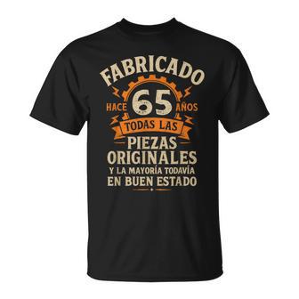 Fabricado Hace 65 Años Divertida Regalo 65 Cumpleaños Hombre Camiseta unisex - Regaloses