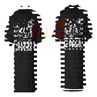 Fairy Grandma Magical Floral Birthday Girl Fairytale Family T-Shirt - Monsterry