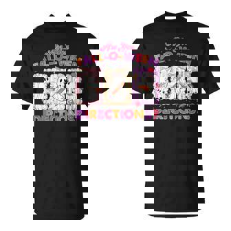 Are You Fall-O-Ween Directions Halloween Teacher Ghost T-Shirt - Thegiftio