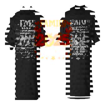 Family Thanksgiving For 2025 Crew Matching T-Shirt | Seseable UK