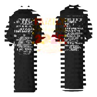 Family Thanksgiving 2025 Crew Thankful Group Autumn Turkey T-Shirt - Monsterry