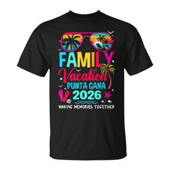 Family Vacation Punta Cana 2026 Dominican Republic Vacation T-Shirt | Seseable UK