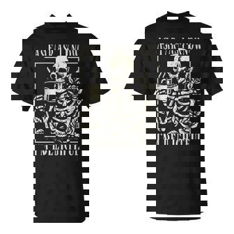 As Far As I Know I'm Delightful Skeleton T-Shirt | Seseable FR