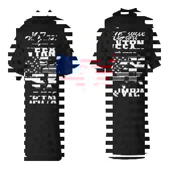 Father Veterans Day My Favorite Veteran Is My Papa T-Shirt - Monsterry