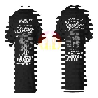 My Favorite 2 Princesses Call Me Daddy Fathers Day Dad T-Shirt - Monsterry