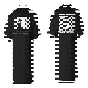 Fbi Inspecteur Corporel Féminin – Jeu De Motsarcastiques Drôles – Fanged T-Shirt - Cadeauxyz