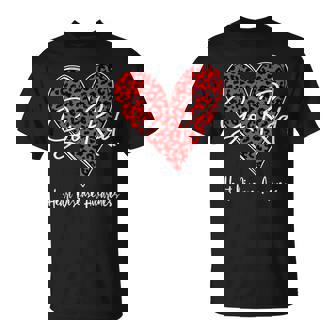 February Is Red Heart Health Heart Disease Awareness Chd T-Shirt - Thegiftio