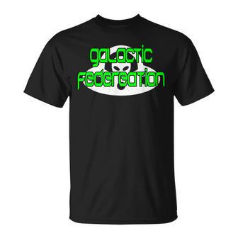 Fédération Galactique Extra Terrestre T-Shirt - Cadeauxyz