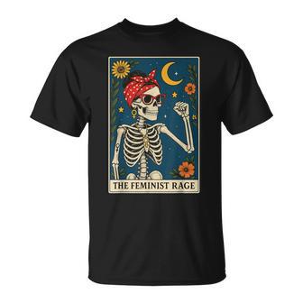 The Feminist Rage Tarot Card T-Shirt - Monsterry
