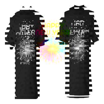 Feux D'artifice Du Réveillon Du Nouvel An T-Shirt - Cadeauxyz