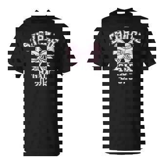 Fifth 5Th Grade Grad 2026 Bow Elementary School Graduate T-Shirt | Seseable CA