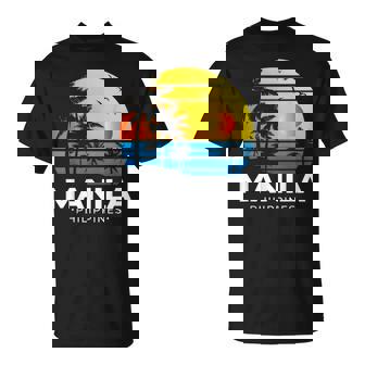 Filipina フィリピノ ヤシの木 マニラ トロピカル フィリピン Tシャツ - Kawaiitshirt