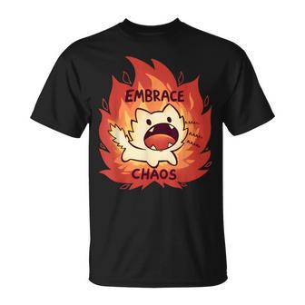 Fire Embrace Chaos T-Shirt - Thegiftio UK