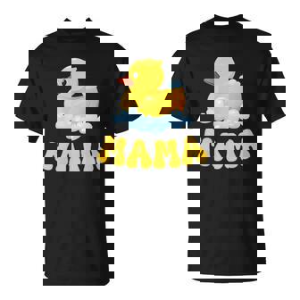 First Birthday Boys Girls Mama Rubber Duck Family Matching T-Shirt | Seseable CA