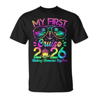My First Cruise 2026 First Time Cruise Vacation 2026 T-Shirt - Thegiftio