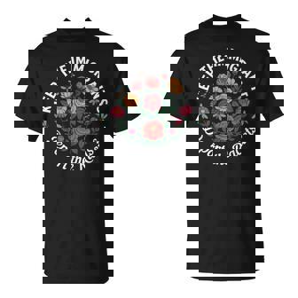 Floral Keep The Immigrants Deport The Racists Immigrants T-Shirt - Thegiftio