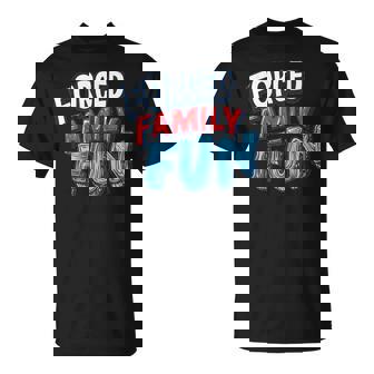 Forced Family Fun Stamp Outfit T-Shirt - Monsterry