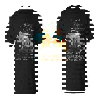 And Into The Forest I Go To Lose My Mind Camping Bear T-Shirt - Thegiftio