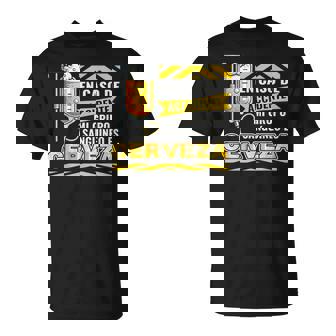 Frase Graciosa En Caso De Accidente Grupoanguíneo Cerveza Camiseta unisex - Regaloses