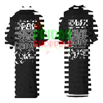 Friday Shopping Crew Christmas Family Group Shopping T-Shirt | Mazezy
