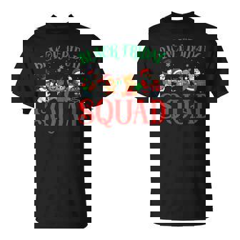 Friday Shopping Squad Christmas Shopping Family Group T-Shirt | Mazezy