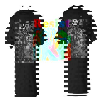 Frogs Resist Portland Frog Protest Vintage Activist Freedom T-Shirt - Thegiftio