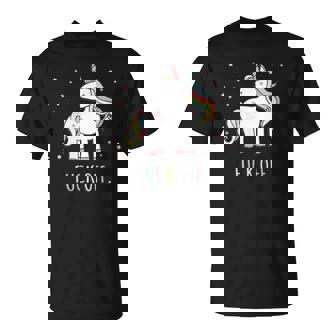 Fuck Off Licorne T-Shirt - Cadeauxyz