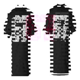 67 Six Seven Coquette Girly Pink Toile Girls T-Shirt - Monsterry