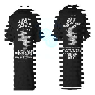 Adult New Year's Eve Most Exciting Ball Drop Puberty T-Shirt - Monsterry