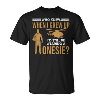Air Medical Pilot Flight Nurse Paramedic T-Shirt | Mazezy