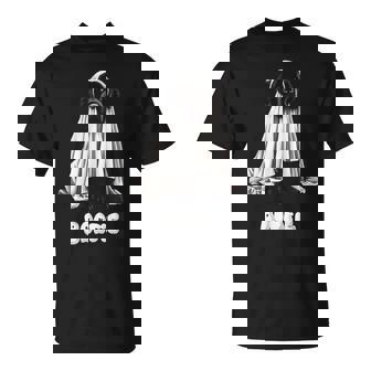 Boofie Newfoundland Dog Halloween Newfie Ghost Dog Mom T-Shirt | Seseable UK