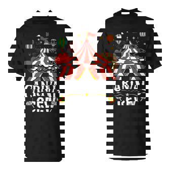 Carnival Crew Circus Staff Theme Party Carnival Costum T-Shirt - Thegiftio