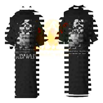 Chicken Halloween Costume Tonight We Fly Spooky Season T-Shirt - Thegiftio